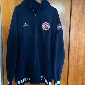 Adidas Boston Red Sox 2004 World Series Full Zip Hoodie